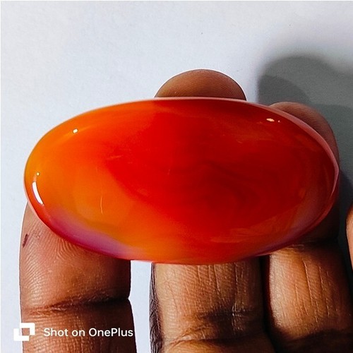 Red Carnelian Natural Carnelian Cabochon Loose Gemstone Jewelry 85 Cts. ME-9356 - Picture 2 of 4