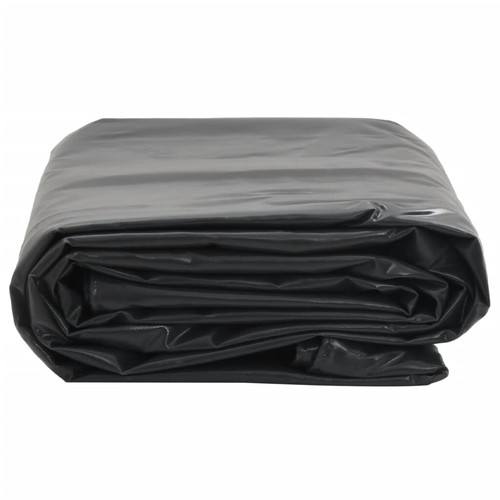 Vidaxl dekzeil 650 g m² 1,5x10 m antracietkleurig - Afbeelding 3 van 3