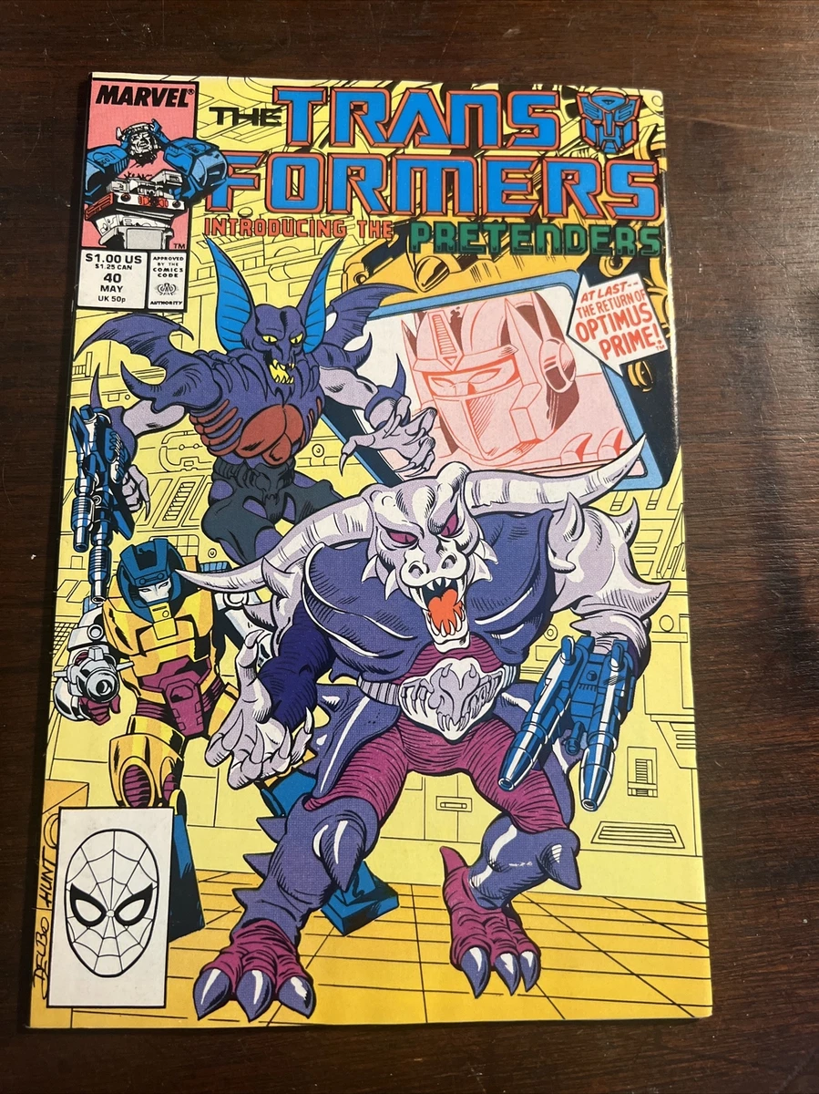 Transformers Spider-Man Superheroes US Comics Copper Age (1984