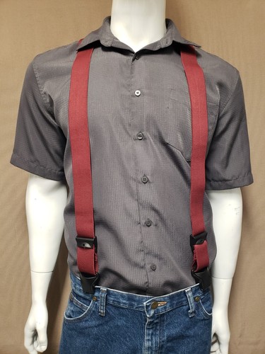 SureKlip Suspenders 1-1/2", Cam-Lock Adjusters & Clips, Heavy Duty, TSA Friendly - Picture 15 of 24