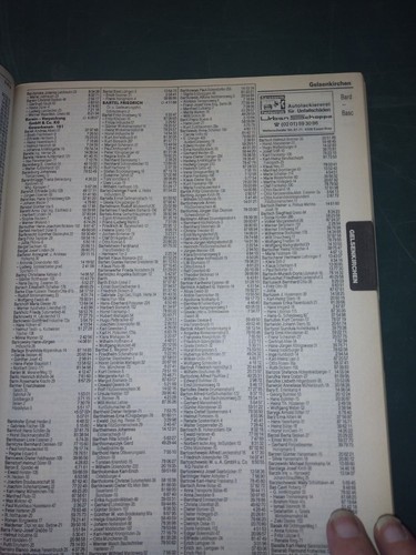 Amtliches Fernsprechbuch 1983/84 Bereich 84 Gelsenkirchen Bottrop Gladbeck - Bild 2 von 5