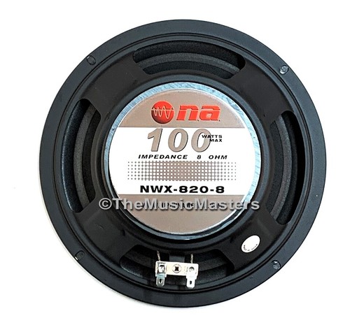 2X 8 inch Home Audio HiFi Stereo OEM style studio WOOFER Bass Speaker 8 Ohm Sub - Picture 11 of 12