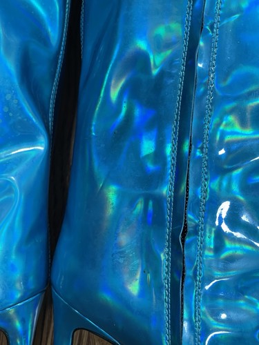 Alexandre Vauthier Alex 105mm metallic-finish boots Women’s AVI1800-014 Size 40 - Picture 7 of 21