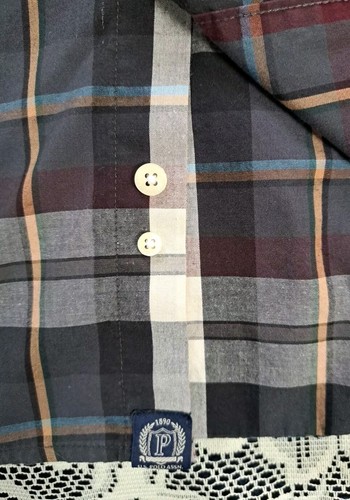 US Polo Association Shirt Mens XXL Plaid Cotton Polyester Long Sleeve Casual - Picture 9 of 12