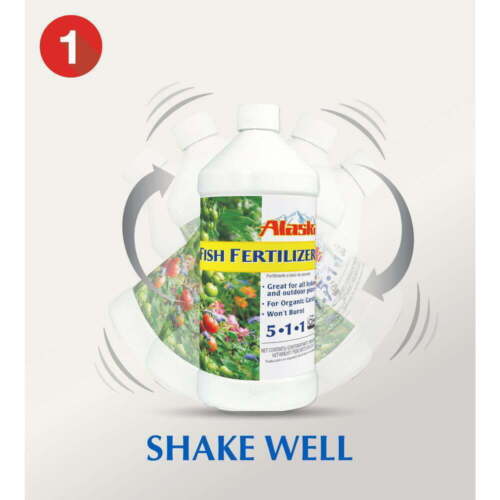 Fish Emulsion Plant Food 5-1-1 Fertilizer 5 Gal Vegetable Flower Gardens Plants - Picture 3 of 8