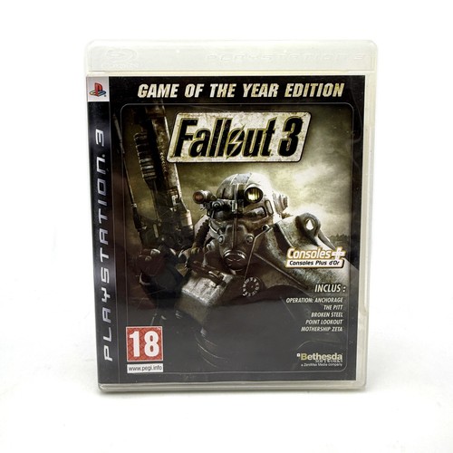 Fallout 3 Game Of The Year Edition Playstation 3 COMPLET PAL FR CIB TBE - Bild 1 von 3