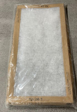 FILTRETE AIR-FILTER FURNACE REPLACEMENT PAD DUST filter Size 24x12x1 PACK of 2