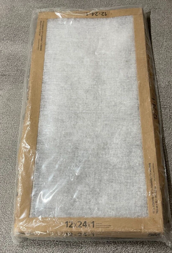 FILTRETE AIR-FILTER FURNACE REPLACEMENT PAD DUST filter Size 24x12x1 PACK of 2 - Picture 1 of 7