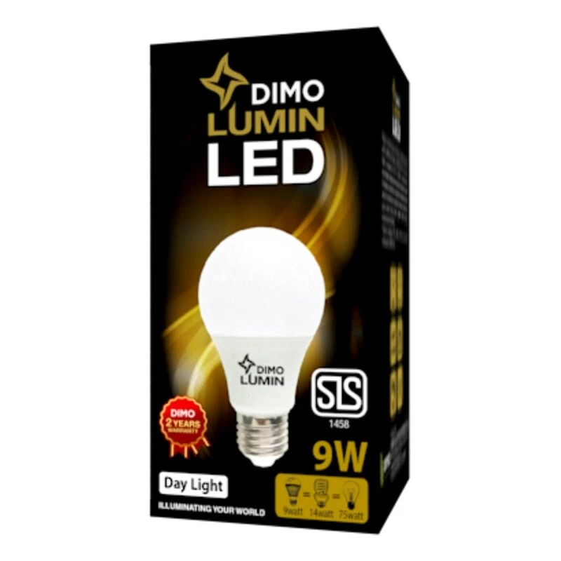 DIMO LED 9W LED bulb Day Light Screw type