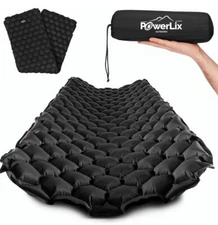 PowerLix Ultralight & Compact Inflatable Camping Sleeping Pad, All-Weather 