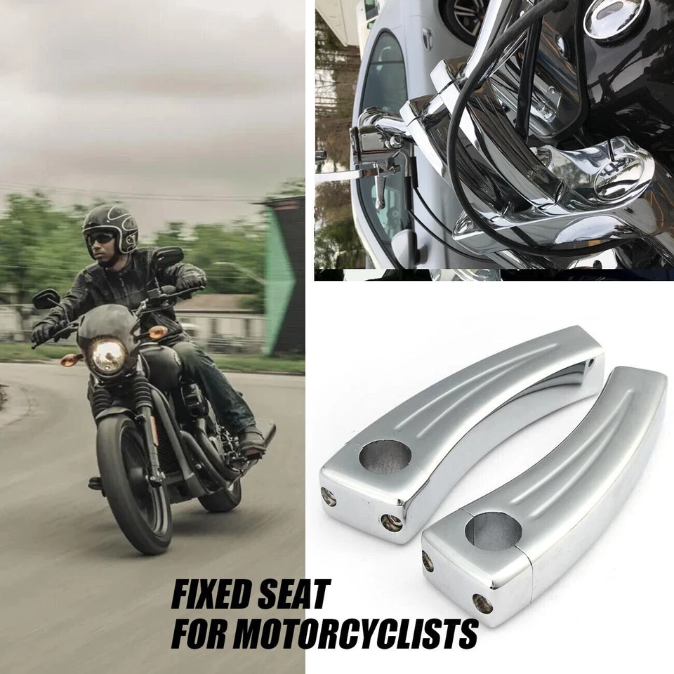 Elevadores de manillar retro de 4,5" para Honda Shadow Spirit 750 C2 VTX 1300 1800 Tourer Foto 2 de 4