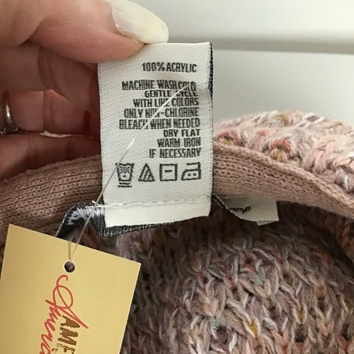 American Rag Cie Womens Pullover Sweater Elderberry Combo Marled Hooded M New - Picture 4 of 6