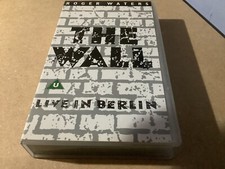 Roger Waters - The Wall Live In Berlin - PAL VHS - UK 1990 Original Release
