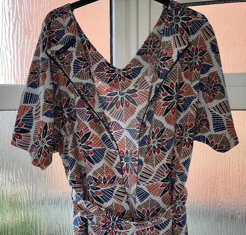 Damen M&S Collection kurzärmliges Kleid mit Gürtel Gr. 18 - Bild 6 von 8