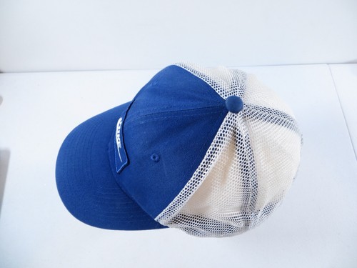 Nike Classic 99 Mesh Back Blue Trucker Snapback Adjustable Hat Cap - Picture 6 of 8