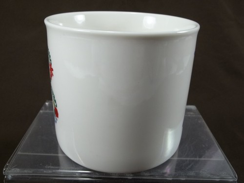 OpalHouse White Floral Letter Monogram B Initial Gold Handle Coffee Mug Cup 16oz - Foto 4 di 8
