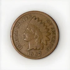1907 - Indian Head Cent - G/VG - (One Coin)
