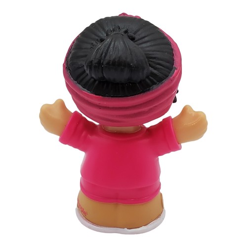 Fisher Price Little People Girl Barbie Pajamas Pink Figure - Picture 4 of 4