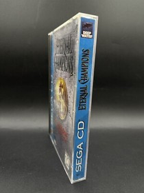 Eternal Champions: Challenge From the Dark Side Sega CD 1994 CIB /W Reg & Foam