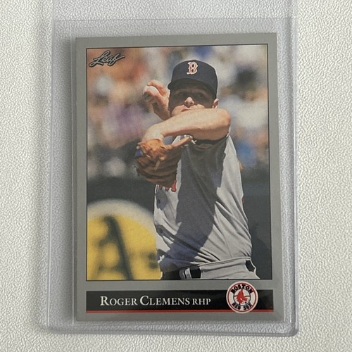 1992 Leaf Series 1 Roger Clemens #19 Boston Red Sox - Picture 1 of 2