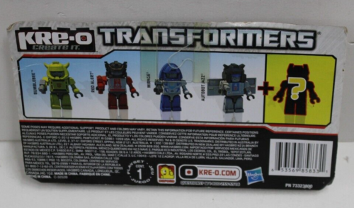Hasbro KRE-O Rare Transformers Ultimate Super Collection Kreon 5 Minifigures - Picture 2 of 2