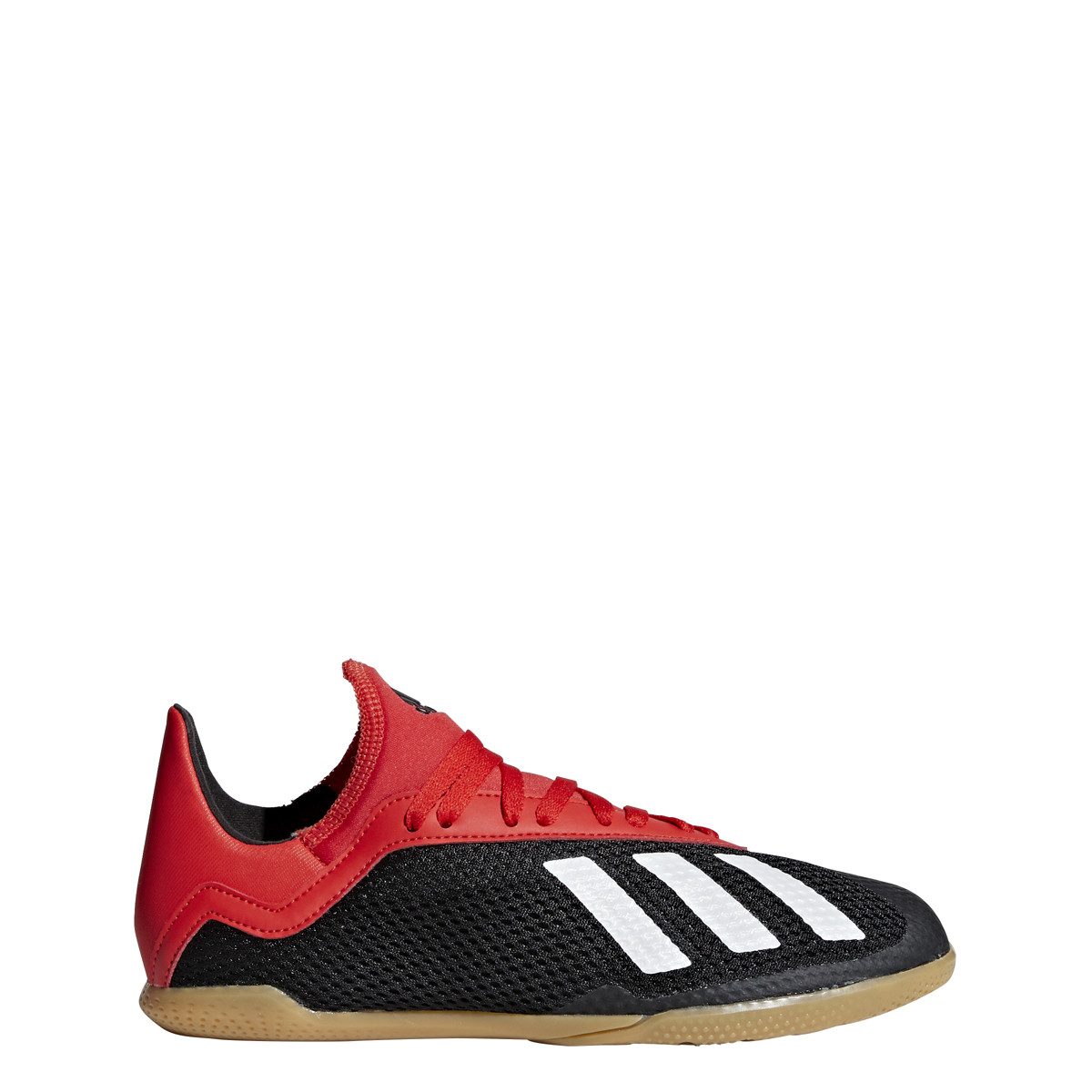 Adidas Youth Kid's X 18.3 en J Junior Fútbol Indoor Zapatos Negro Rojo-BB9395 Adidas Youth Kid's X 18.3 en J Junior Fútbol Indoor Zapatos Negro Rojo-BB9395