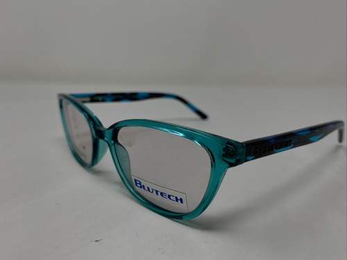 Marco de gafas de borde completo Blutech MERCEDES BENDS TEAL 48-16-130 OY87 - Imagen 2 de 8