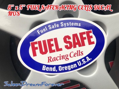 Large 8 X 5 Fuel Safe Racing Cells Sticker Decal Chevy Chevrolet Ford Shelby Ebay