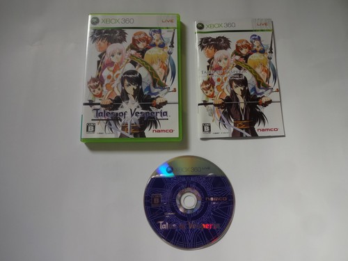 Tales Of Vesperia Microsoft XBOX 360 NAMCO RPG 2008 FFC00001 4988648611290 Japan