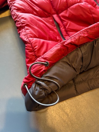 ZEROXPOSER gesteppte gefütterte Jacke Herren Large ~ Cranberry ~ UVP $ 70 neu mit Etikett - Bild 14 von 14