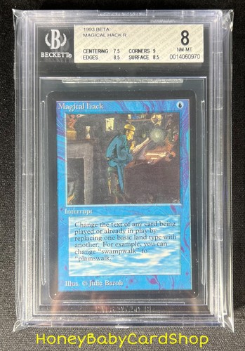 MTG Limited Edition Beta 1993 Magical Hack BGS 8.0 NM/MT Old School 93/94 - Picture 6 of 6
