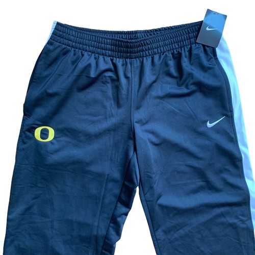 Nike Oregon Ducks pantaloni riscaldanti sportivi neri franchising da donna taglia large nuovi - Foto 2 di 4
