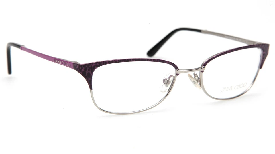 Новый JIMMY CHOO 92 FJB фиолетовый очки 50-17-135 мм Италии - Изображение 3 из 4