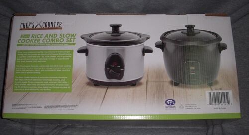 Chef's Counter 2 piece Rice & Slow Cooker Combo Set - Picture 3 of 6