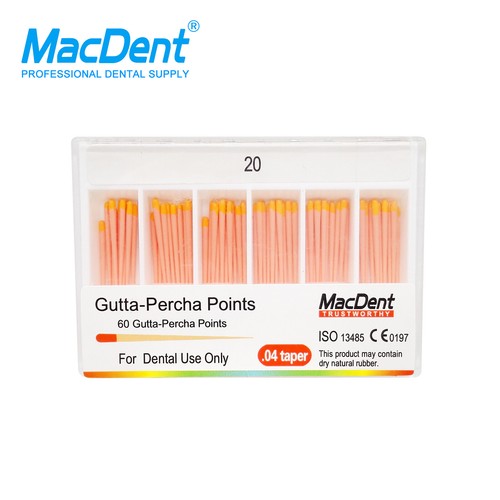 GUTTA PERCHA POINTS Taper 0.2 or 0.4 or 0.6, or Standart Taper, All Sizes Dental - Picture 7 of 18