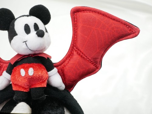 Rare Tokyo Disneyland Halloween Vampire Mickey Headband Dracula Fun Cap #E76 - Picture 4 of 6