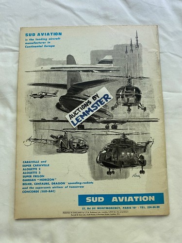 Flying Review International Juli 1965 Bréguet 1150 Atlantic F-104G LeO 451 F5D-1 - Bild 6 von 7