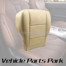 For 2001 2002 2003 2004 Toyota Tundra Driver Bottom Leather Seat Cover Tan