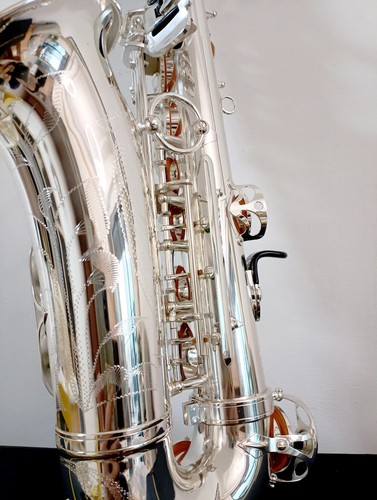 Nuovo sassofono contralto Mark VI 1958 placcato argento Eb E flat sax con custodia - Foto 5 di 11