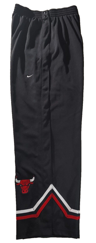 Vintage Nike Chicago Bulls Pants XL Black Red Snap Buttons NBA Basketball 90s - Picture 5 of 11