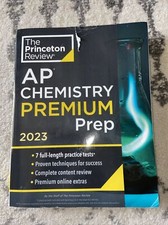 Princeton Review AP Chemistry Premium Prep 2023 7 Practice Tests Paperback