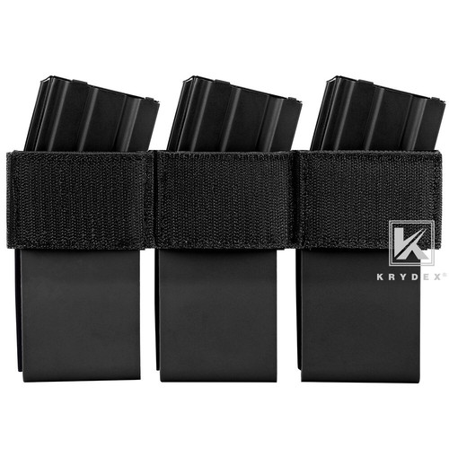 KRYDEX Triple 556 223 Magazine Pouch Insert Kangaroo KYDEX Insert Black - Picture 1 of 10