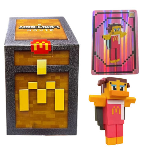 McDonald's A Minecraft Movie 2025 completo mai aperto con codice cinese - Foto 12 di 17