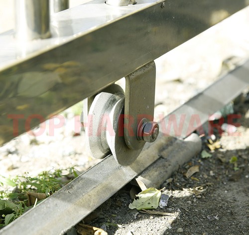 Top Hardware Edelstahl V Nut Rad Tor Spur Walze - SW-C6894 - Bild 6 von 12