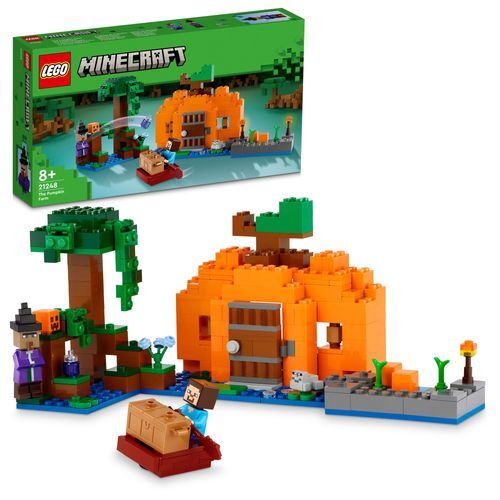 Merchandising Lego: 21248 - Minecraft - La Fattoria Delle Zucche - Foto 1 di 1
