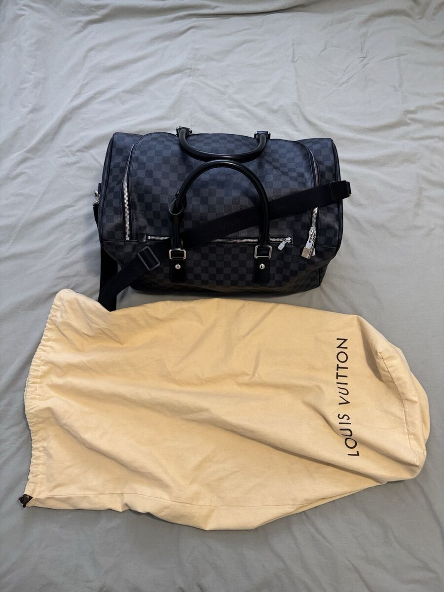 Louis Vuitton Duffle Damier Graphite Roadster 50 City Louis Vuitton Duffle Damier Graphite Roadster 50 City