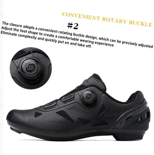 Cycling Shoes Men's MTB Bicycle Comfortable Lightweight Road Bike Sneakers - Picture 15 of 29