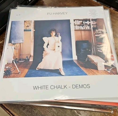 PJ Harvey – White Chalk (Demos) LP BRAND NEW VINYL RECORD HYPE STICKER  - Picture 1 of 2