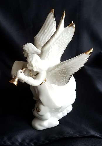 ANGELS FIGURINE   Porcelain FK001 MIKASA  HOLIDAY ELEGANCE BEAUTIFUL GRACEFUL - Picture 3 of 6