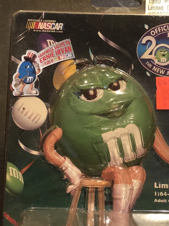 NOS1999 Action 1/64 Ernie Irvan #36 M&M's Green Bus Manager Grand Prix - Image 3 of 4